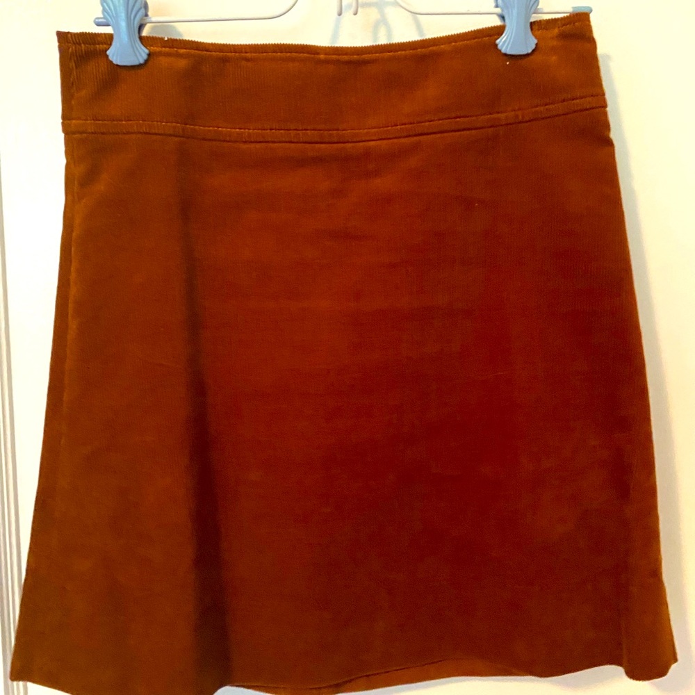 J. Crew women’s corduroy mini skirt.